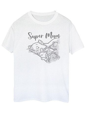 Disney - T-shirt THE ARISTOCATS SUPER MUM