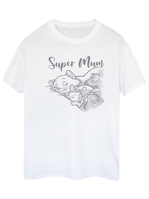 Disney - T-shirt THE ARISTOCATS SUPER MUM - Kiabi