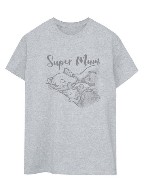 Disney - T-shirt THE ARISTOCATS SUPER MUM - Kiabi