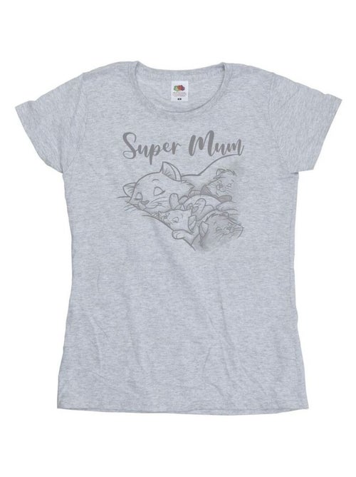 Disney - T-shirt THE ARISTOCATS SUPER MUM - Kiabi
