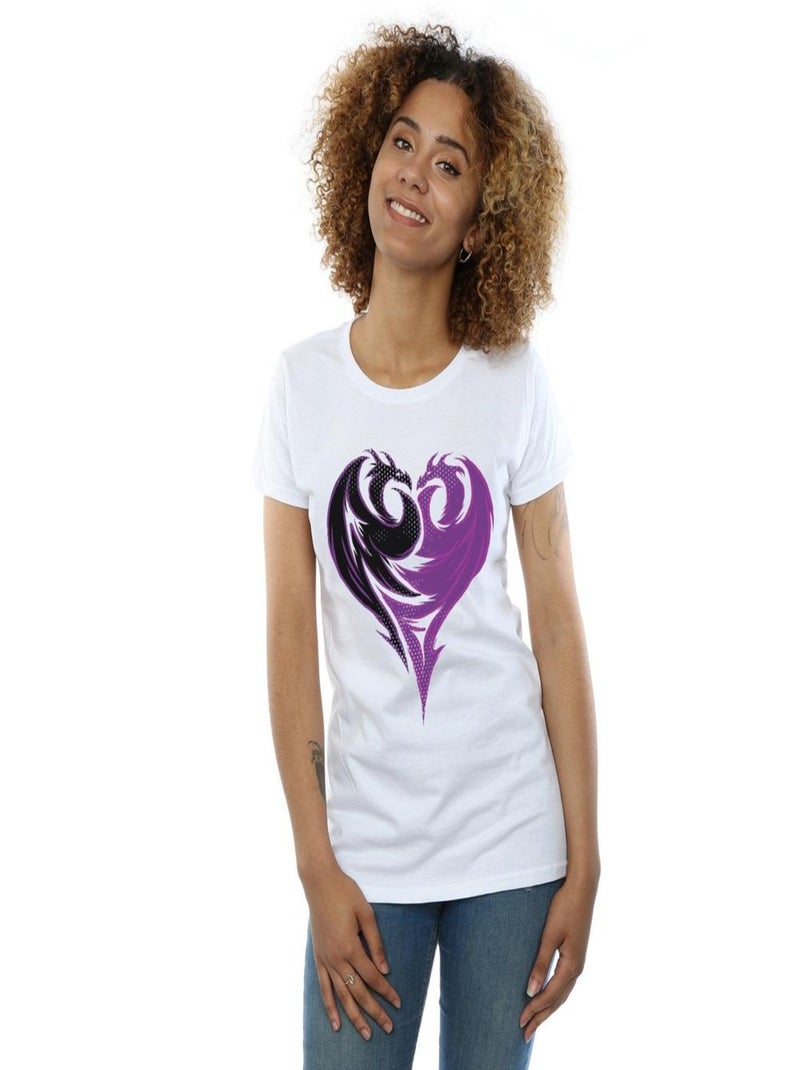 Disney - T-shirt THE DESCENDANTS Blanc - Kiabi