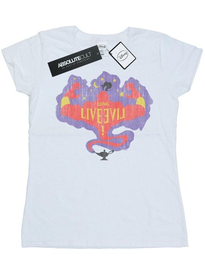 Disney - T-shirt THE DESCENDANTS LONG LIVE Blanc - Kiabi