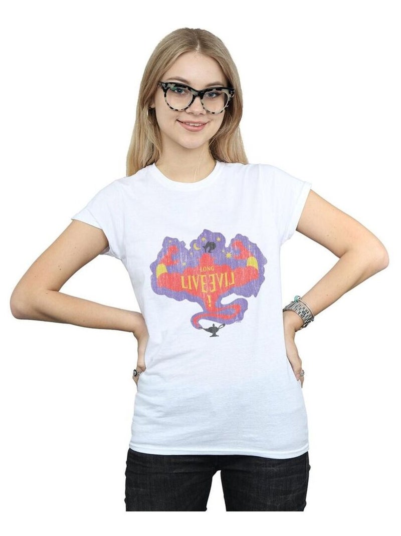 Disney - T-shirt THE DESCENDANTS LONG LIVE Blanc - Kiabi