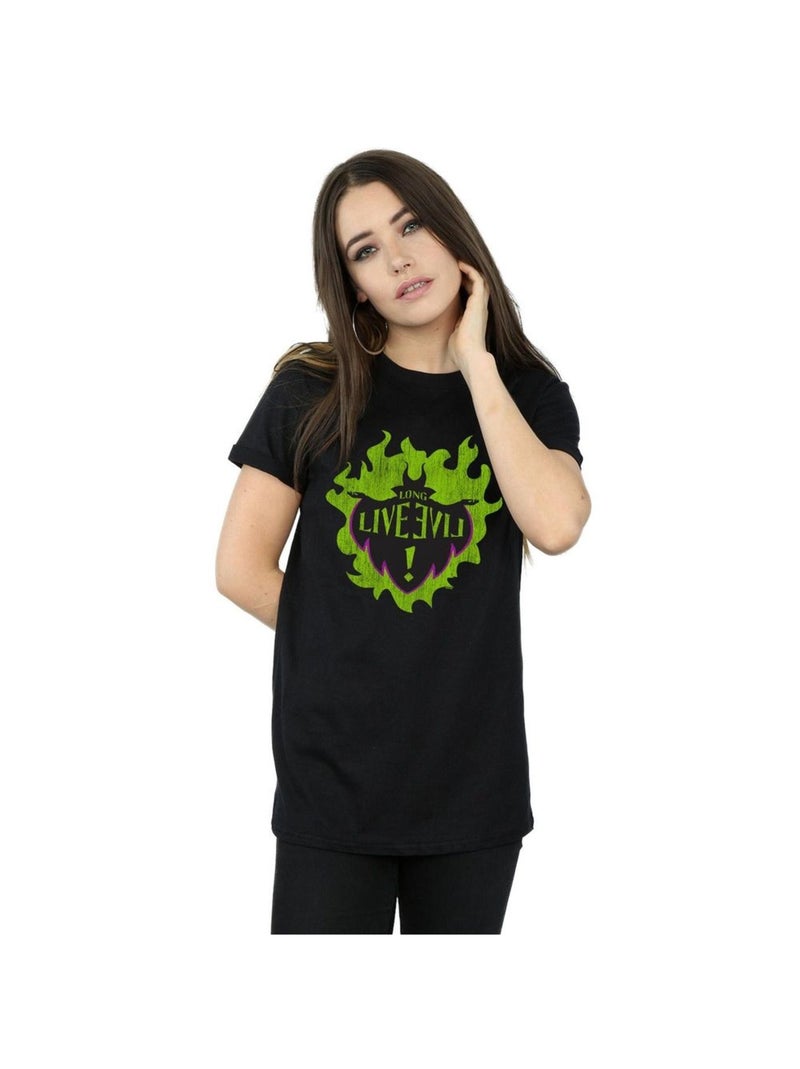 Disney - T-shirt THE DESCENDANTS LONG LIVE Noir - Kiabi
