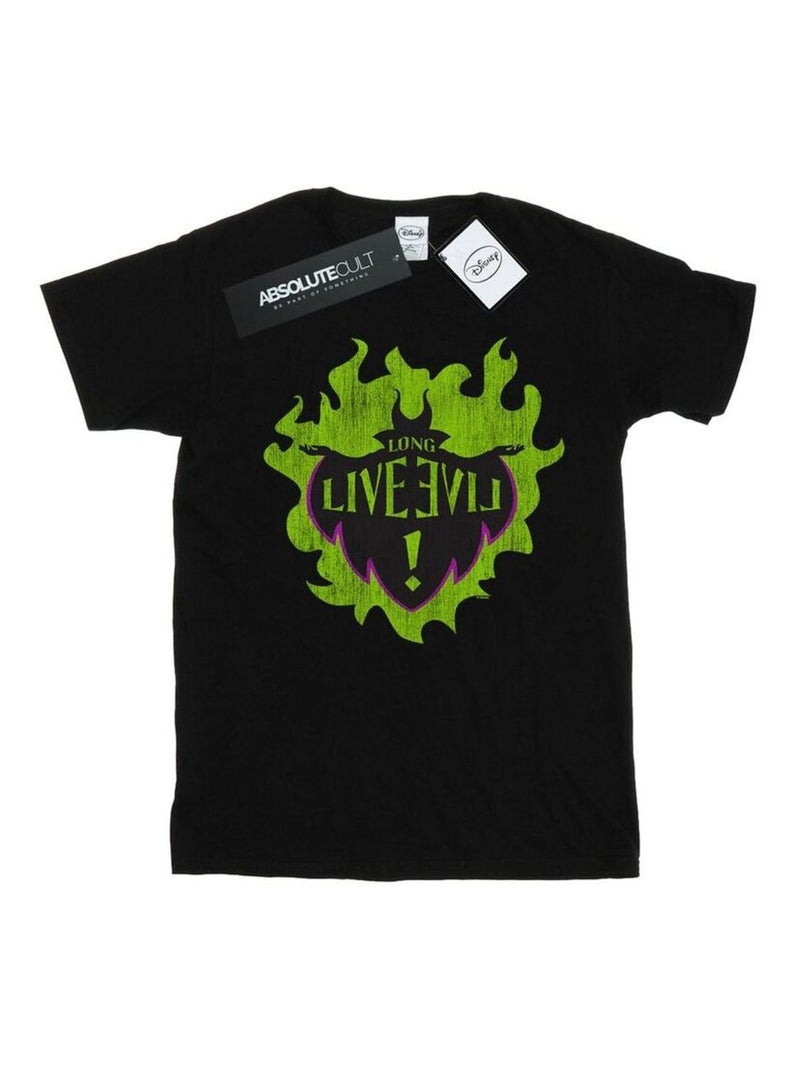 Disney - T-shirt THE DESCENDANTS LONG LIVE Noir - Kiabi