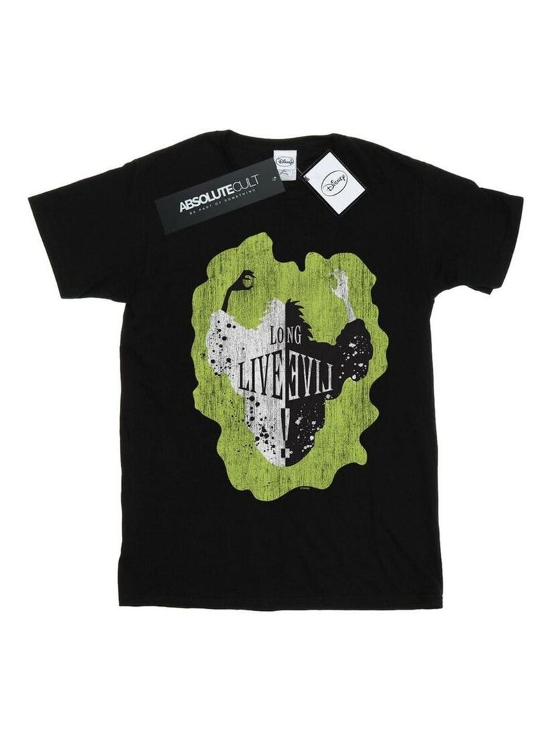 Disney - T-shirt THE DESCENDANTS LONG LIVE Noir - Kiabi