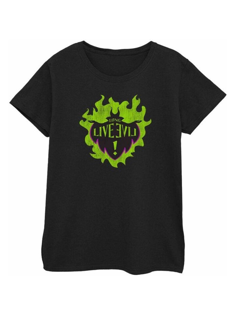 Disney - T-shirt THE DESCENDANTS LONG LIVE Noir - Kiabi
