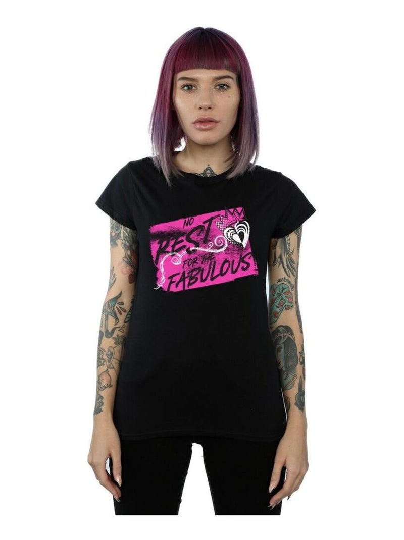 Disney - T-shirt THE DESCENDANTS NO REST Noir - Kiabi