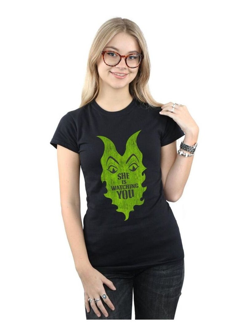 Disney - T-shirt THE DESCENDANTS SHE IS WATCHING Noir - Kiabi