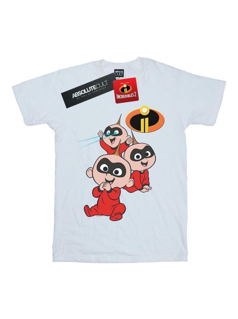 Disney - T-shirt THE INCREDIBLES Blanc - Kiabi