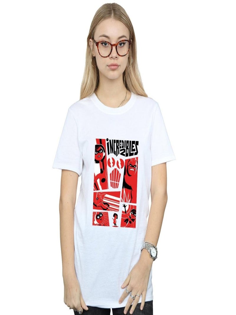 Disney - T-shirt THE INCREDIBLES Blanc - Kiabi