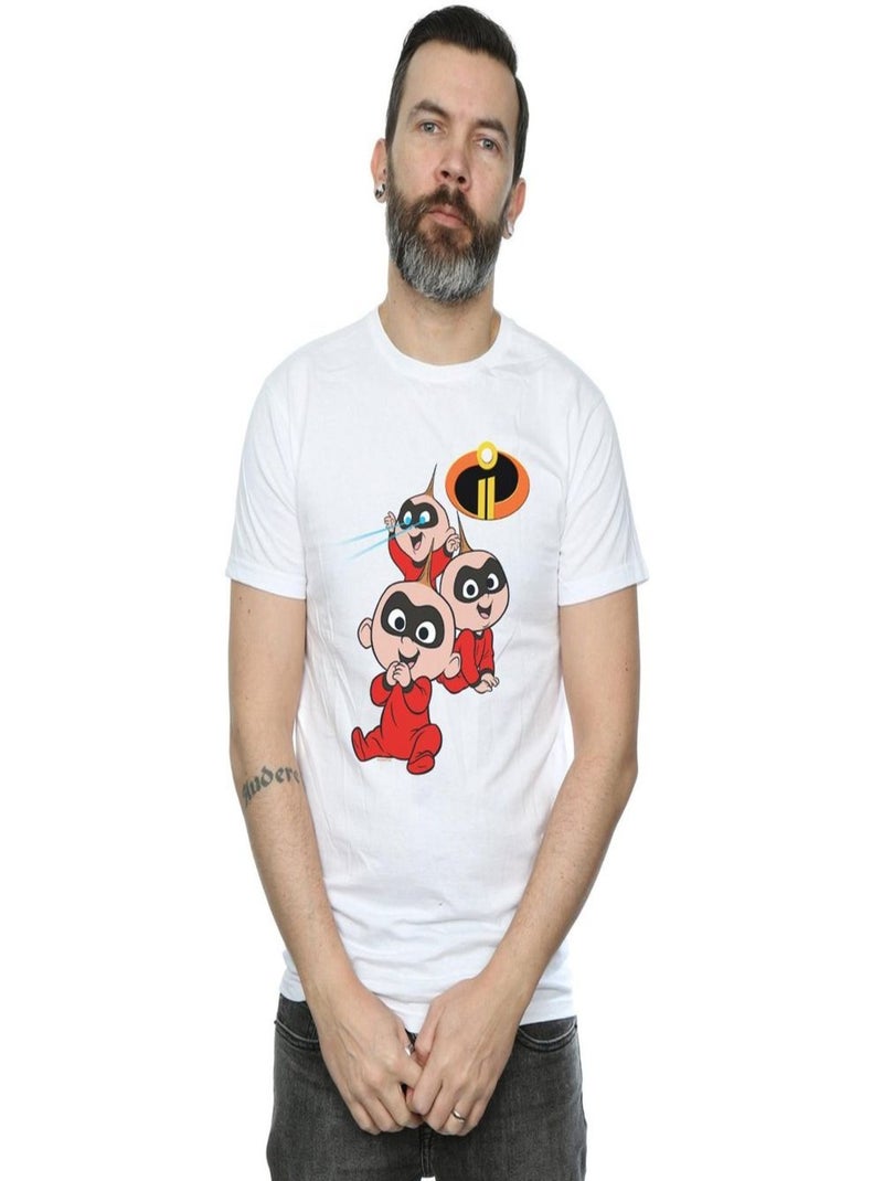 Disney - T-shirt THE INCREDIBLES Blanc - Kiabi
