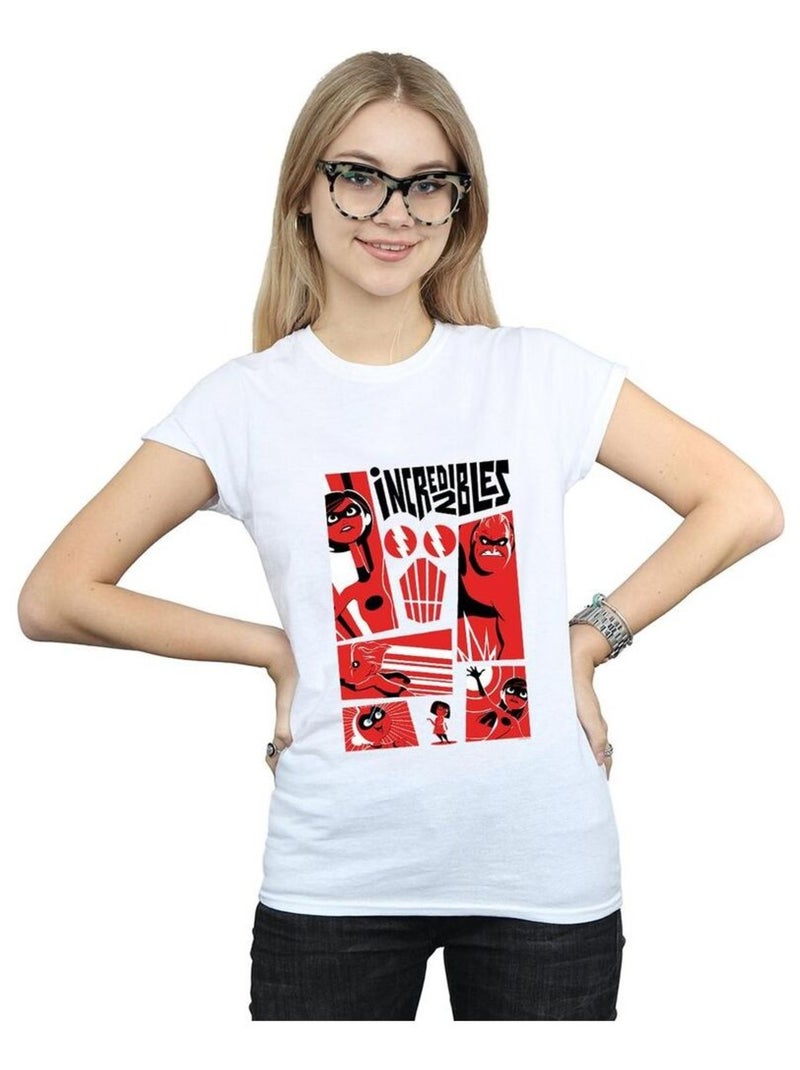 Disney - T-shirt THE INCREDIBLES Blanc - Kiabi