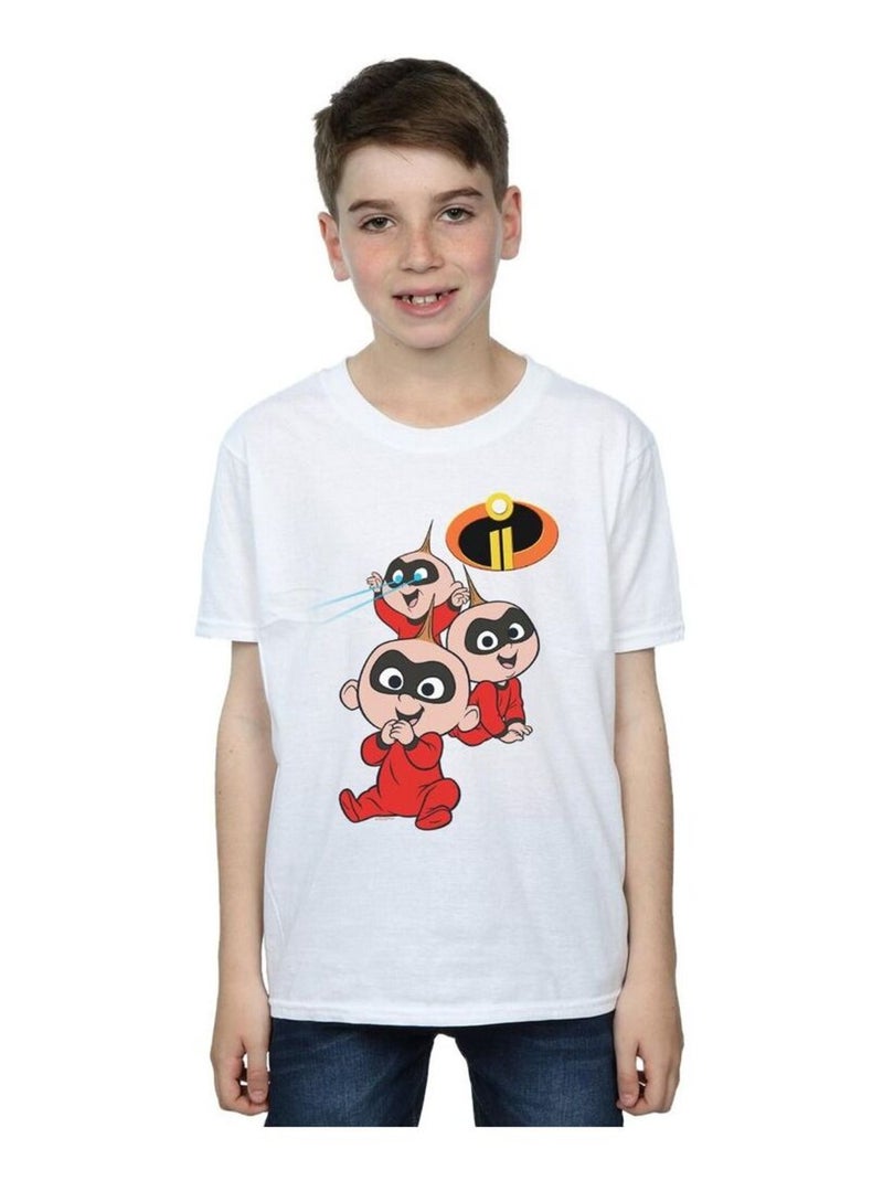 Disney - T-shirt THE INCREDIBLES Blanc - Kiabi