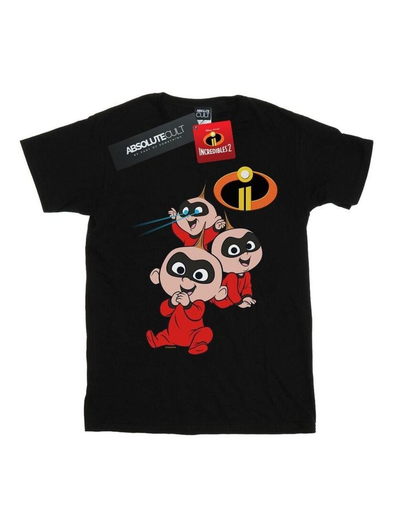 Disney - T-shirt THE INCREDIBLES Noir - Kiabi