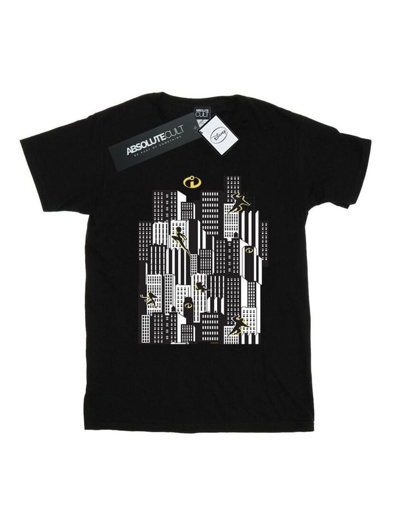 Disney - T-shirt THE INCREDIBLES Noir - Kiabi