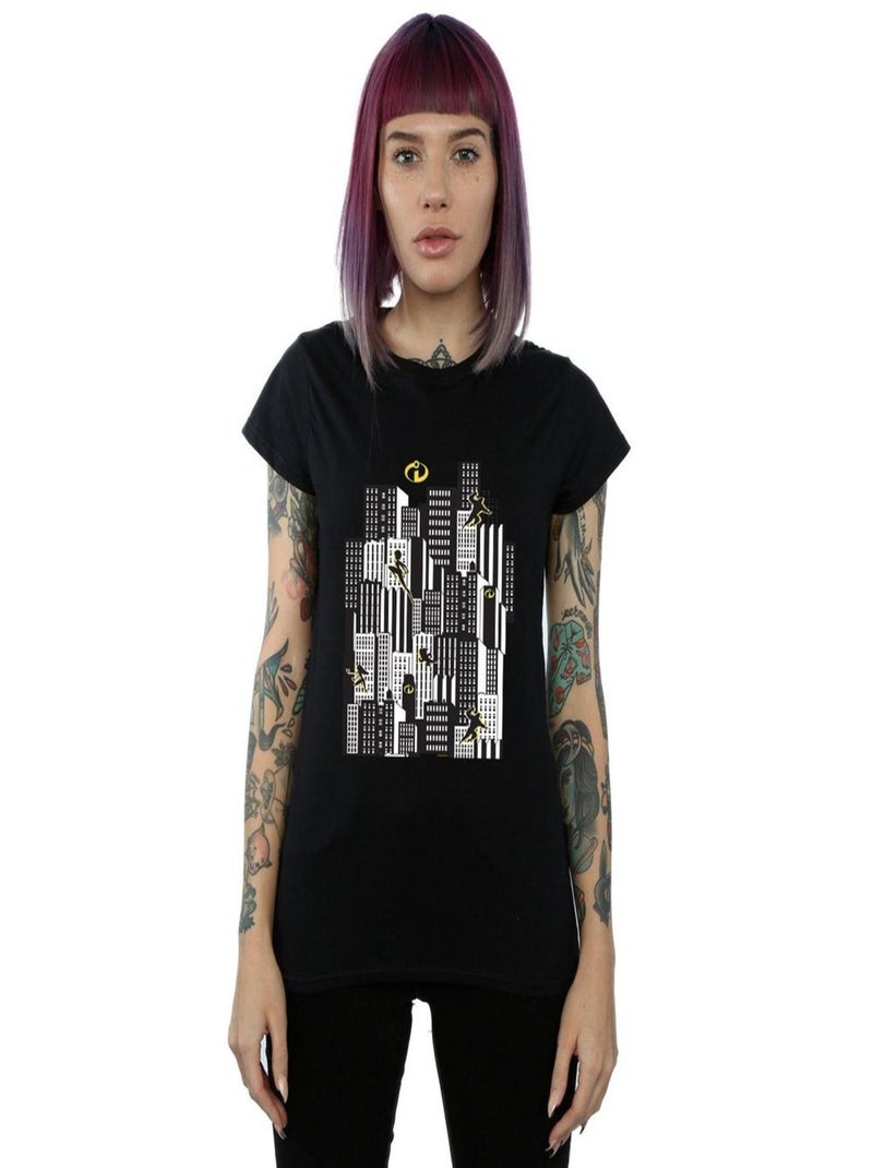 Disney - T-shirt THE INCREDIBLES Noir - Kiabi