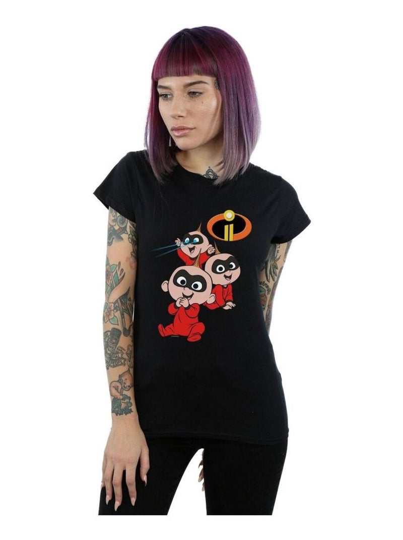 Disney - T-shirt THE INCREDIBLES Noir - Kiabi