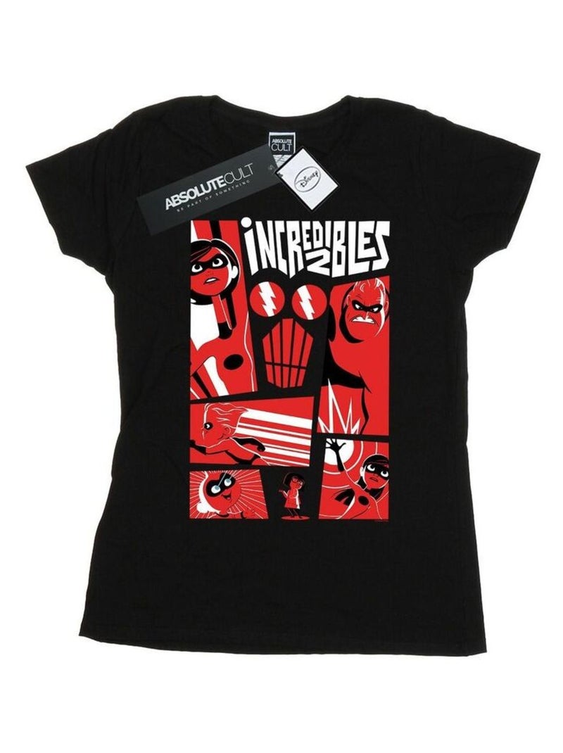 Disney - T-shirt THE INCREDIBLES Noir - Kiabi