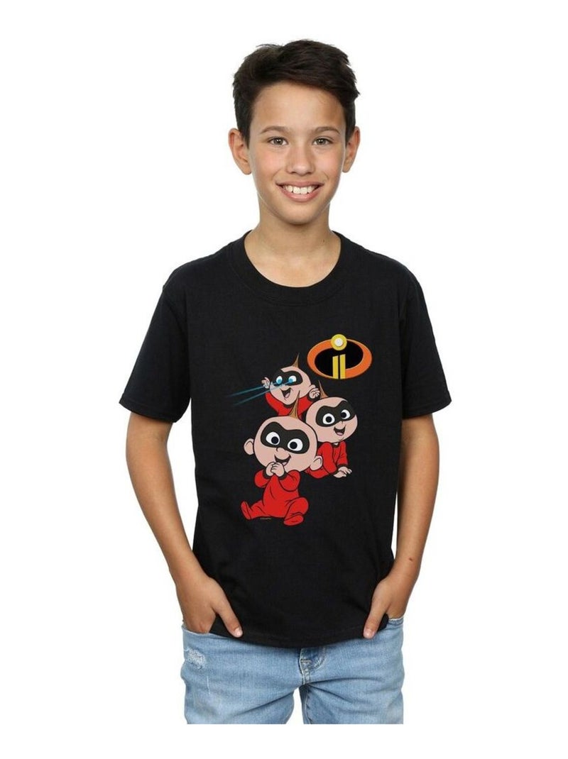 Disney - T-shirt THE INCREDIBLES Noir - Kiabi