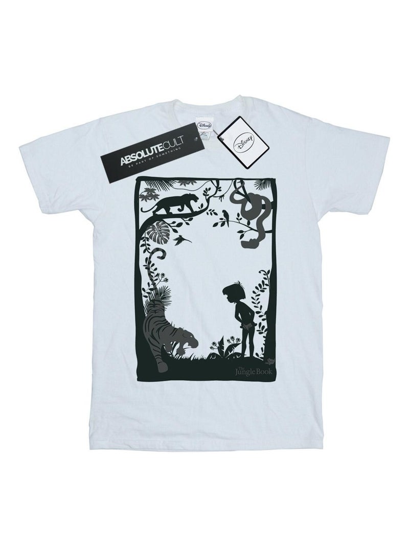 Disney - T-shirt THE JUNGLE BOOK Blanc - Kiabi