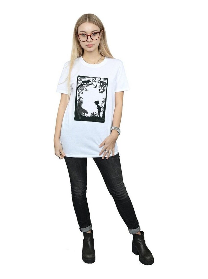 Disney - T-shirt THE JUNGLE BOOK Blanc - Kiabi