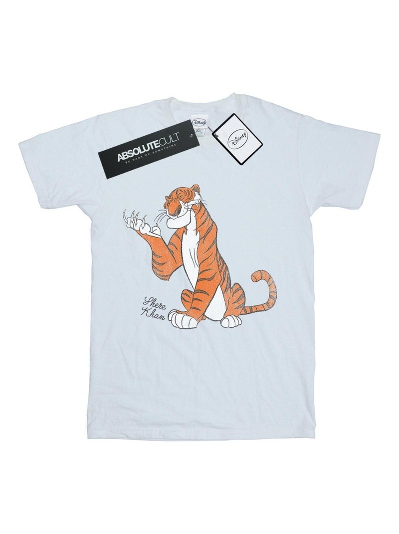 Disney - T-shirt THE JUNGLE BOOK Blanc - Kiabi