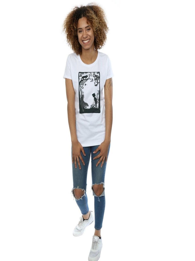 Disney - T-shirt THE JUNGLE BOOK Blanc - Kiabi