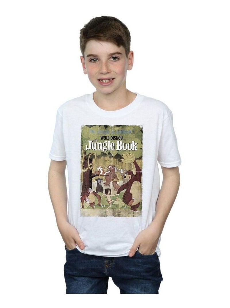 Disney - T-shirt THE JUNGLE BOOK Blanc - Kiabi
