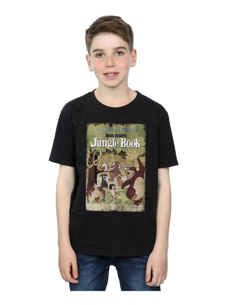 Disney - T-shirt THE JUNGLE BOOK Noir - Kiabi