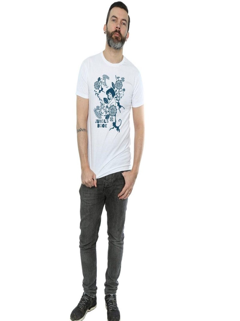 Disney - T-shirt THE JUNGLE BOOK TALE Blanc - Kiabi