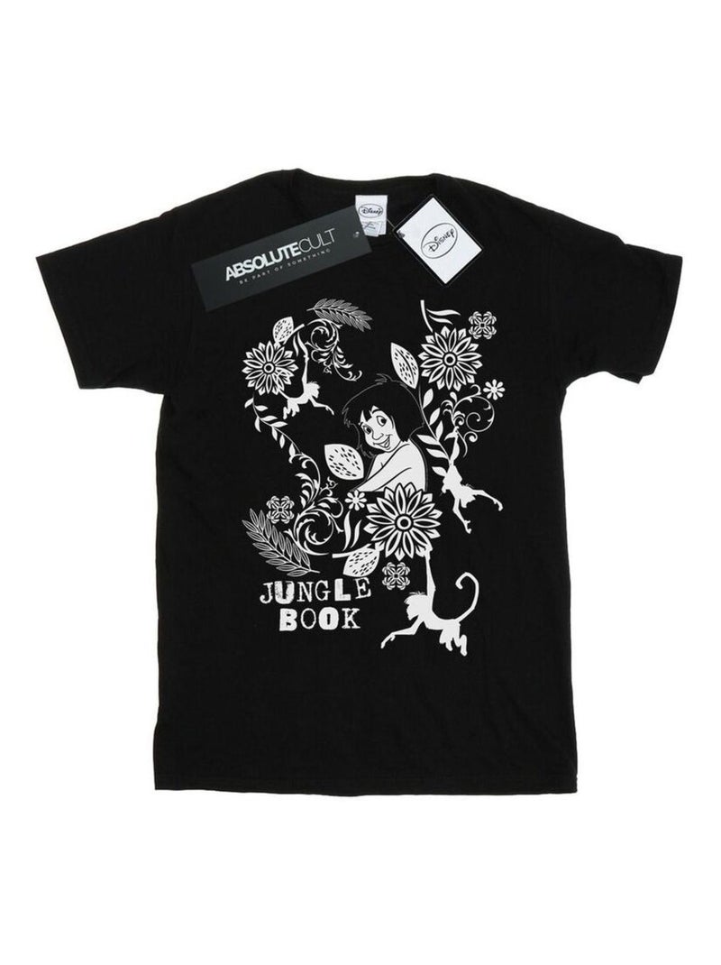 Disney - T-shirt THE JUNGLE BOOK TALE Noir - Kiabi