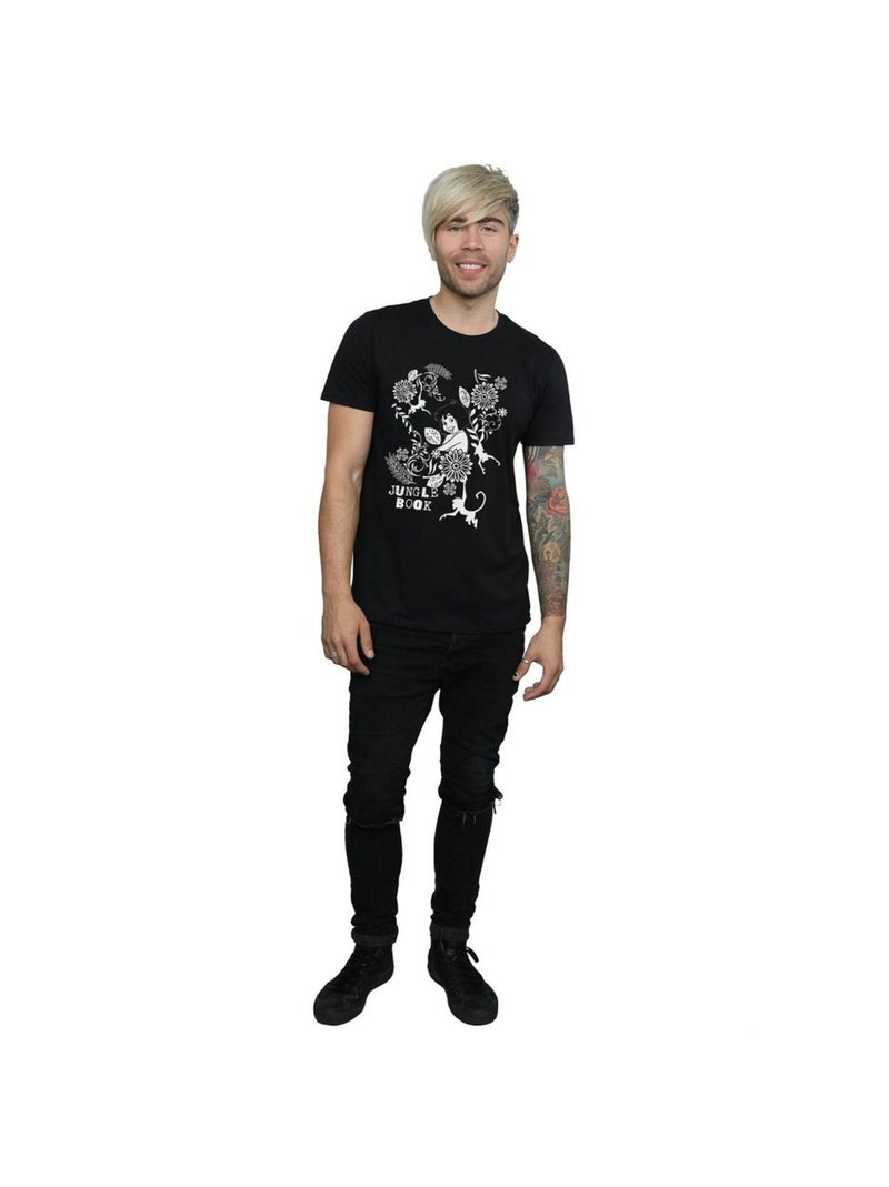Disney - T-shirt THE JUNGLE BOOK TALE Noir - Kiabi
