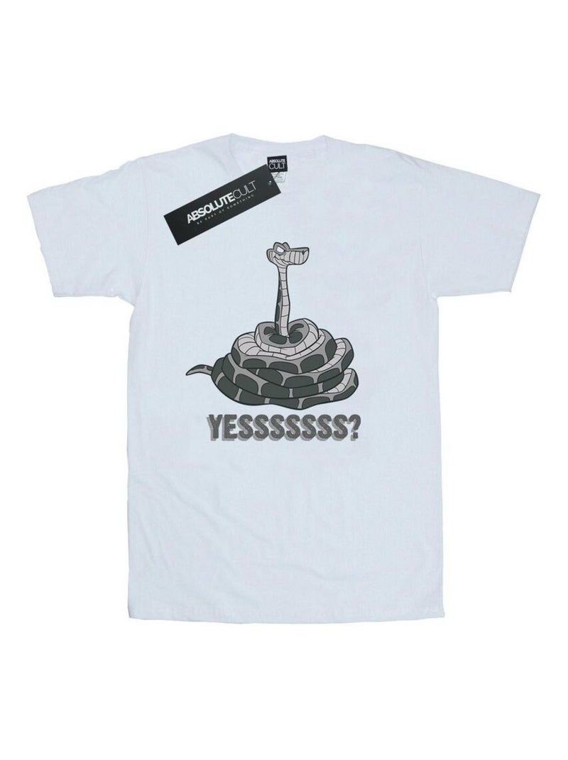 Disney - T-shirt THE JUNGLE BOOK YESSSSS Blanc - Kiabi