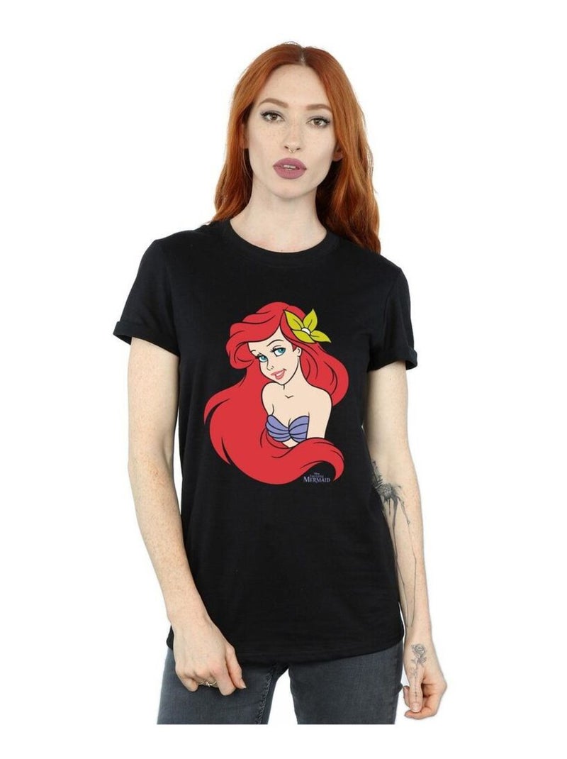 Disney - T-shirt THE La Petite Sirène Noir - Kiabi