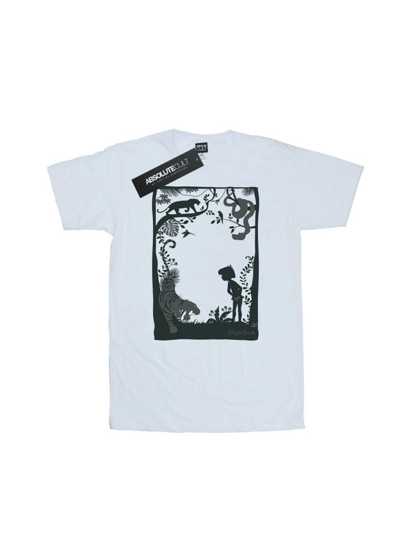 Disney - T-shirt THE Le Livre de la Jungle Blanc - Kiabi