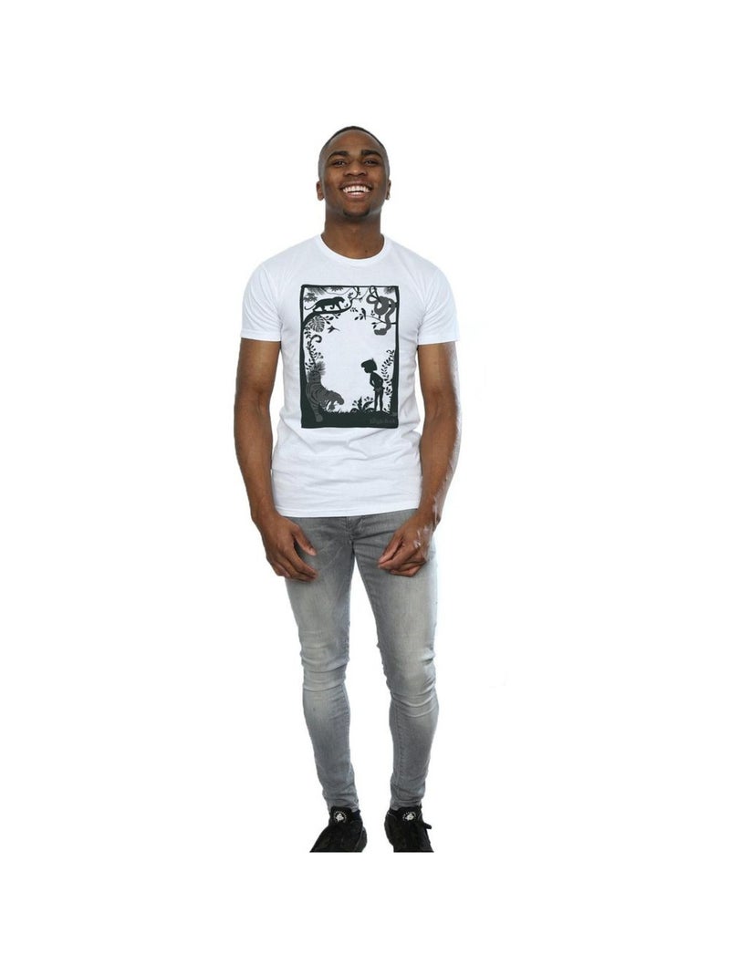 Disney - T-shirt THE Le Livre de la Jungle Blanc - Kiabi