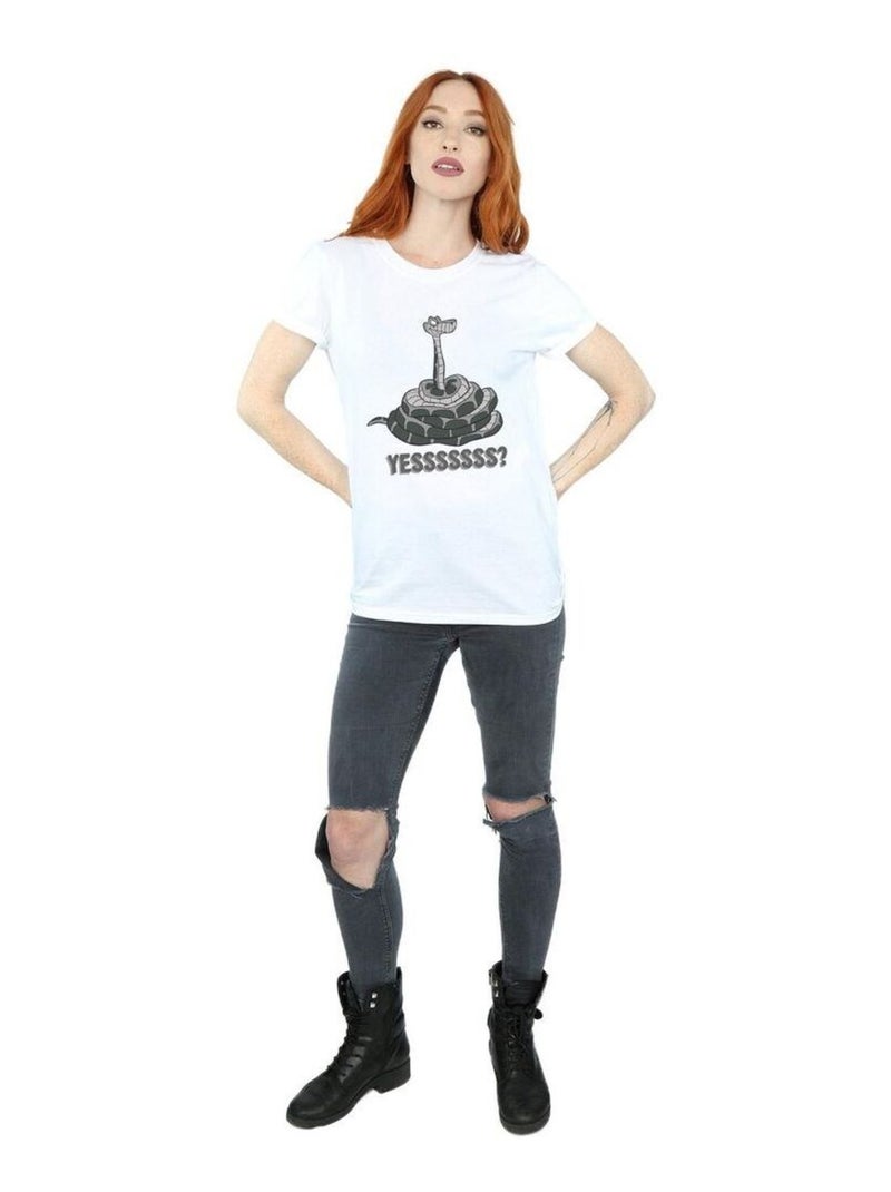 Disney - T-shirt THE Le Livre de la Jungle YESSSSS Blanc - Kiabi