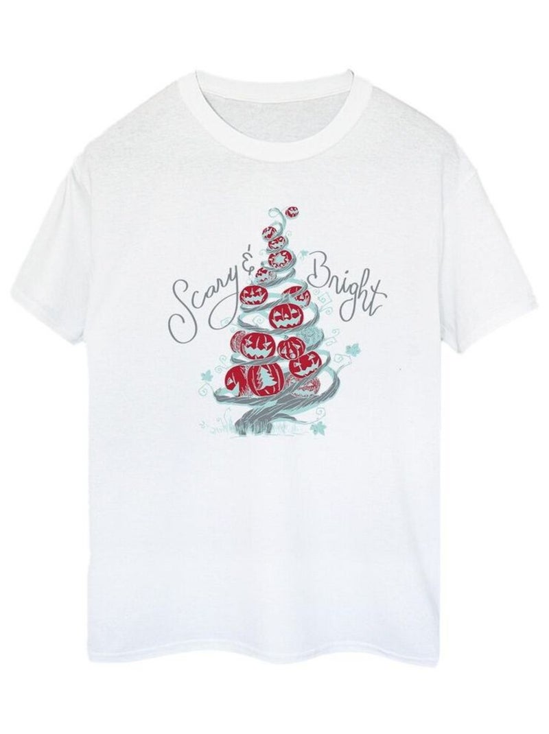 Disney - T-shirt THE L'Étrange Noël de monsieur Jack Blanc - Kiabi