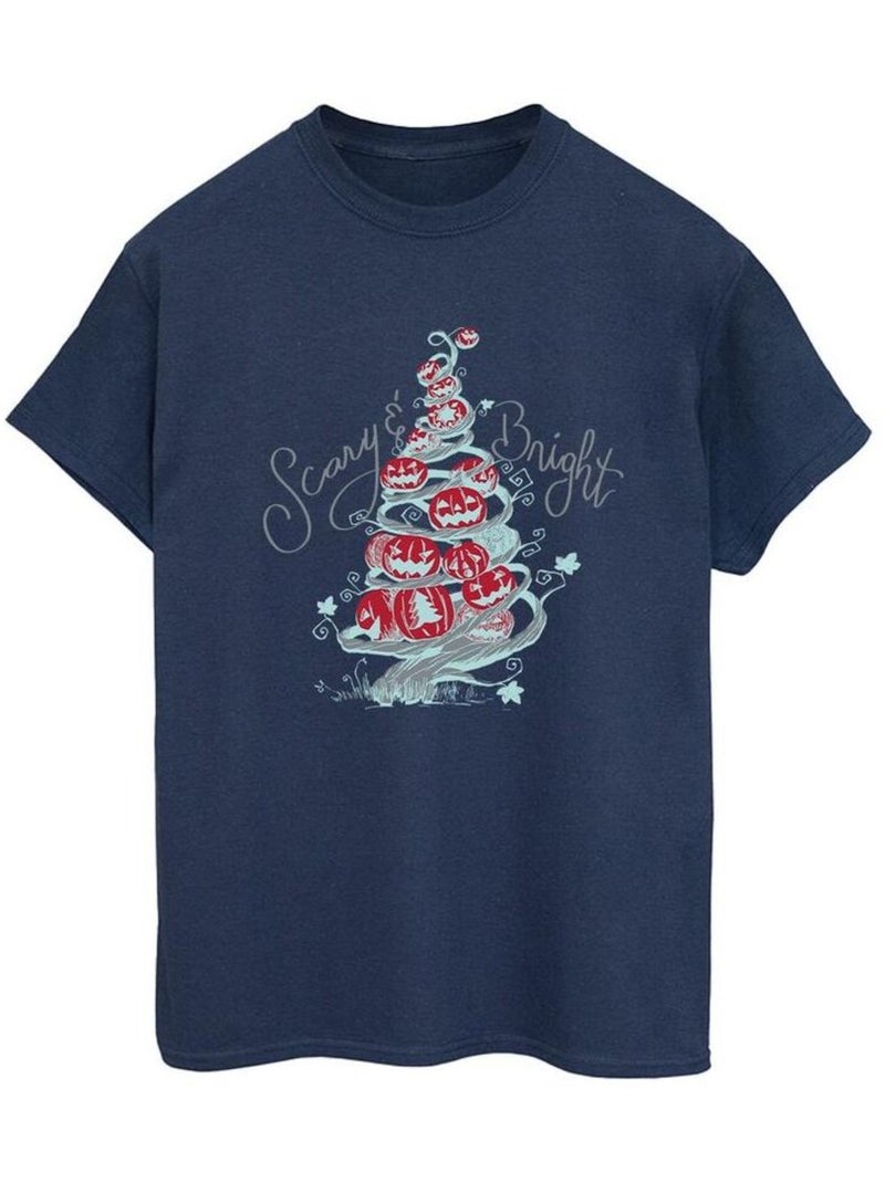 Disney - T-shirt THE L'Étrange Noël de monsieur Jack Bleu marine - Kiabi