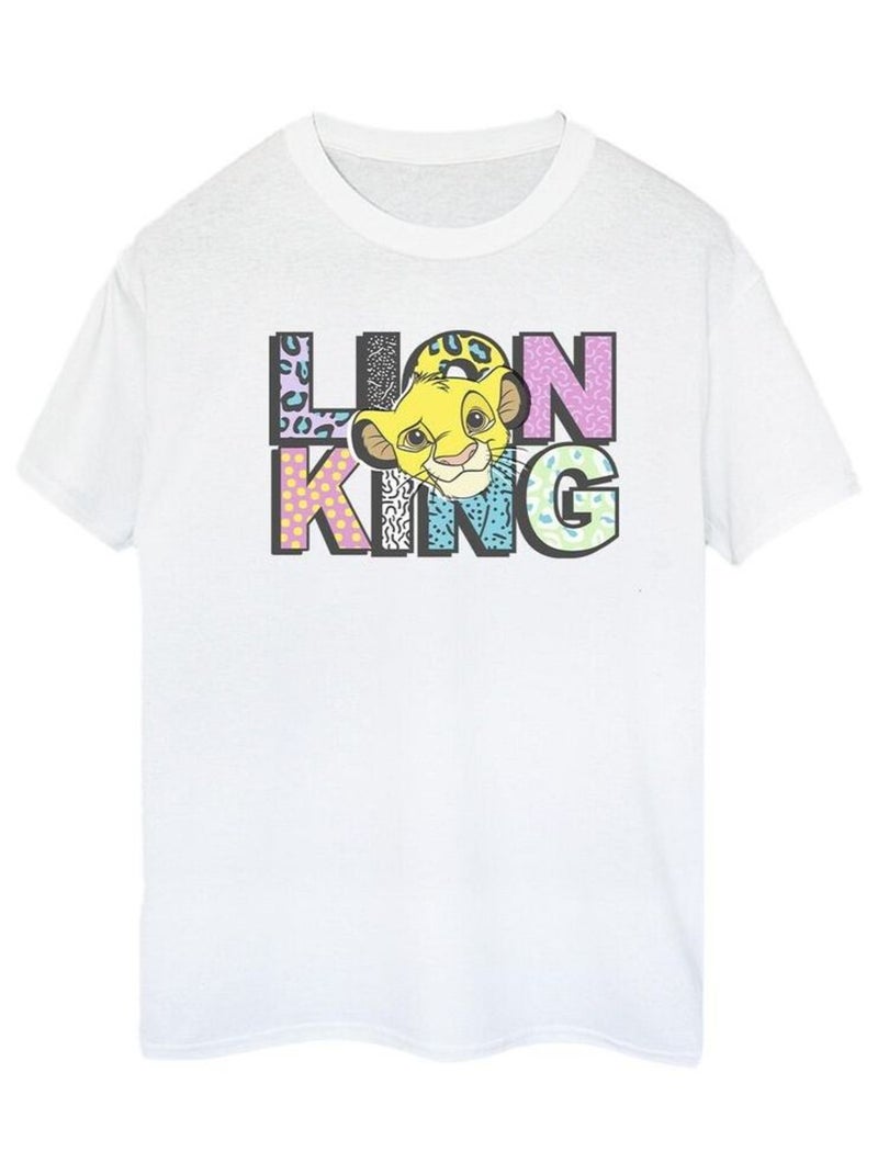 Disney - T-shirt THE LION KING Blanc - Kiabi