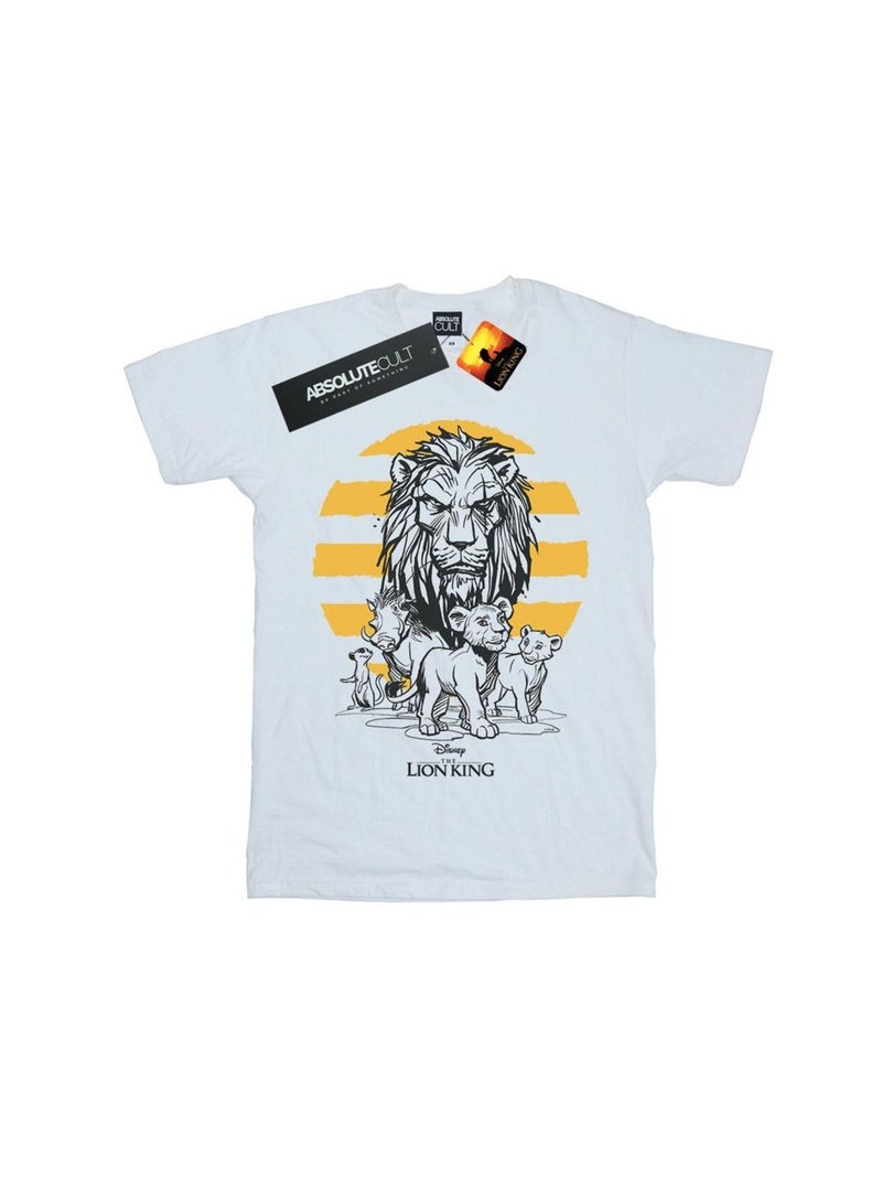 Disney - T-shirt THE LION KING Blanc - Kiabi