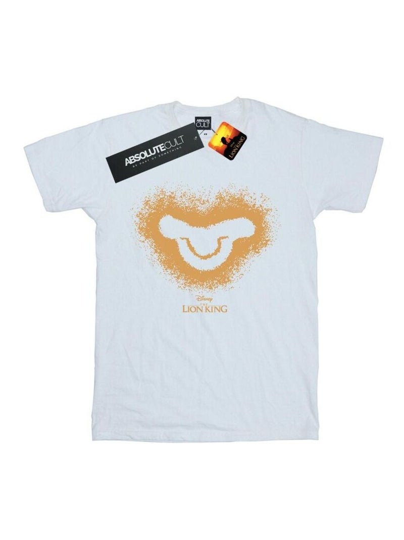 Disney - T-shirt THE LION KING Blanc - Kiabi