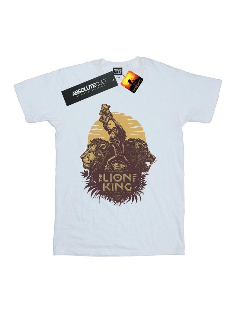 Disney - T-shirt THE LION KING Blanc - Kiabi