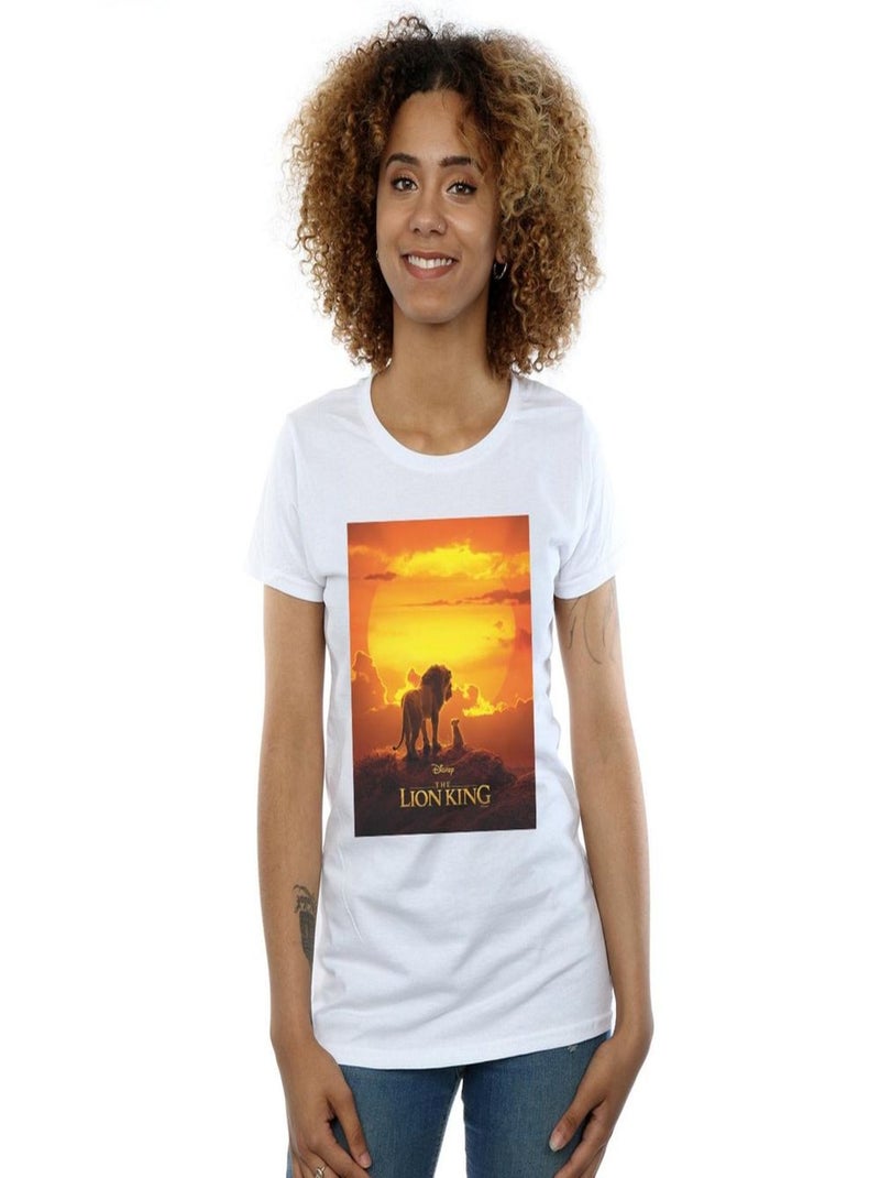Disney - T-shirt THE LION KING Blanc - Kiabi