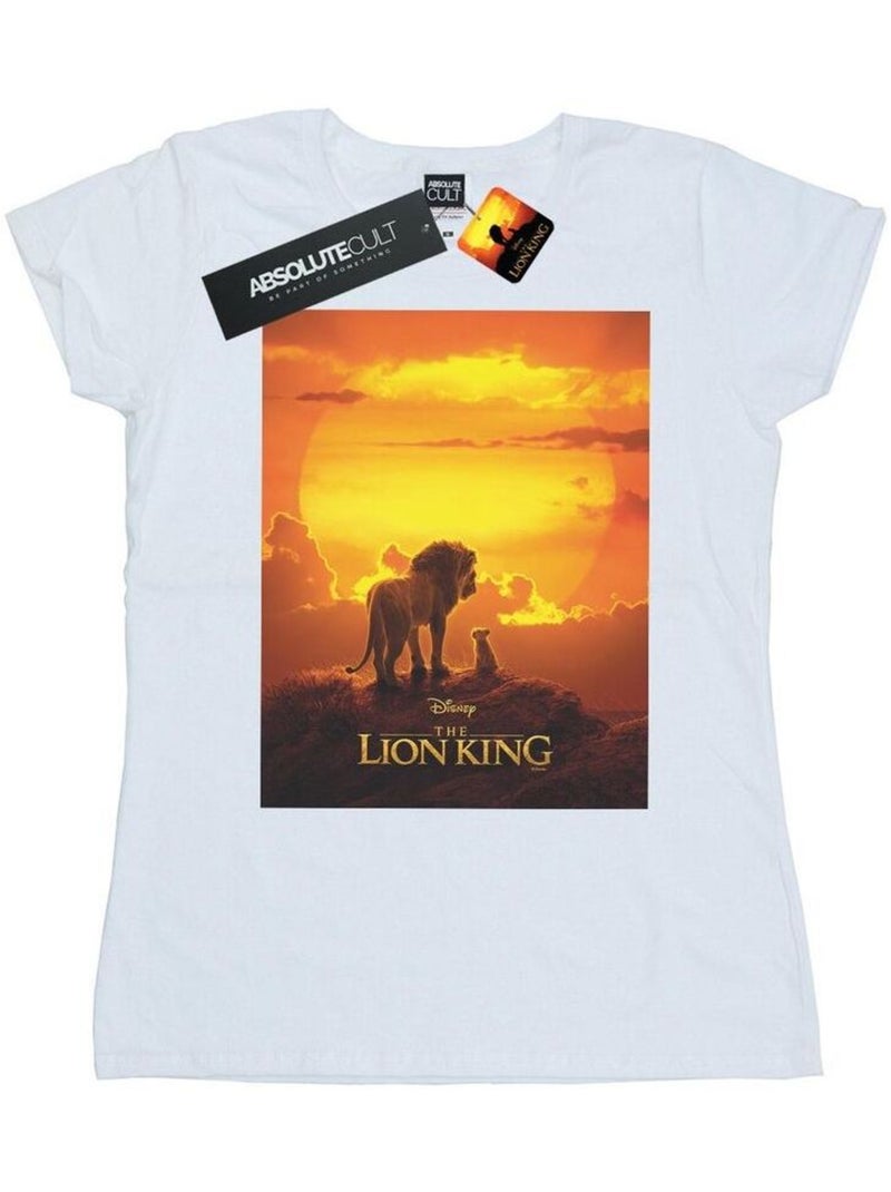 Disney - T-shirt THE LION KING Blanc - Kiabi
