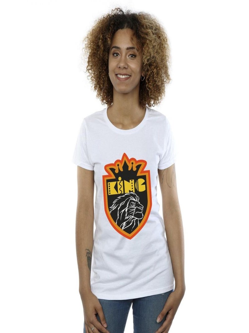 Disney - T-shirt THE LION KING Blanc - Kiabi