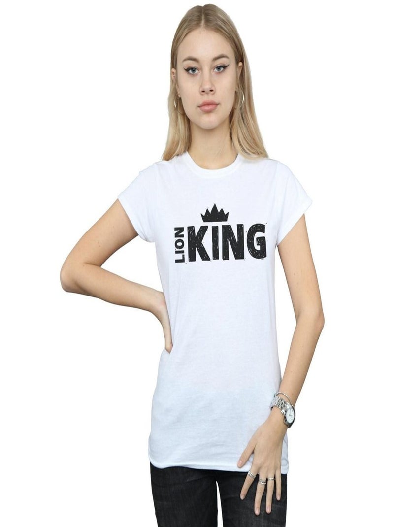Disney - T-shirt THE LION KING Blanc - Kiabi