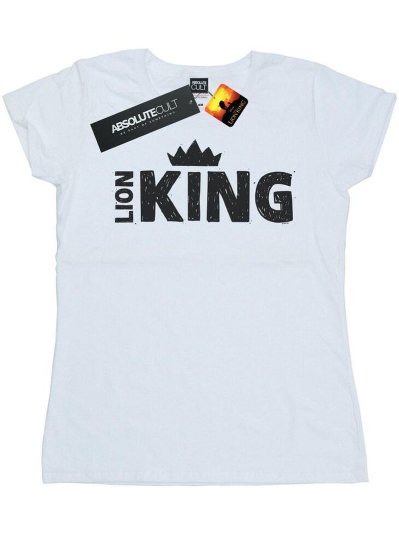 Disney - T-shirt THE LION KING Blanc - Kiabi