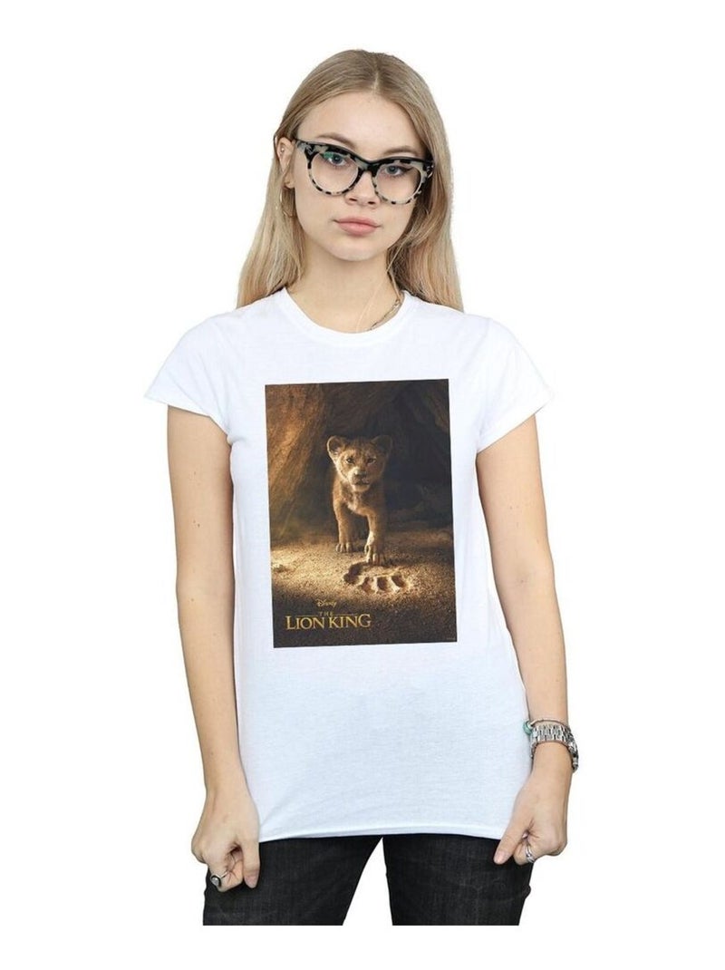 Disney - T-shirt THE LION KING Blanc - Kiabi